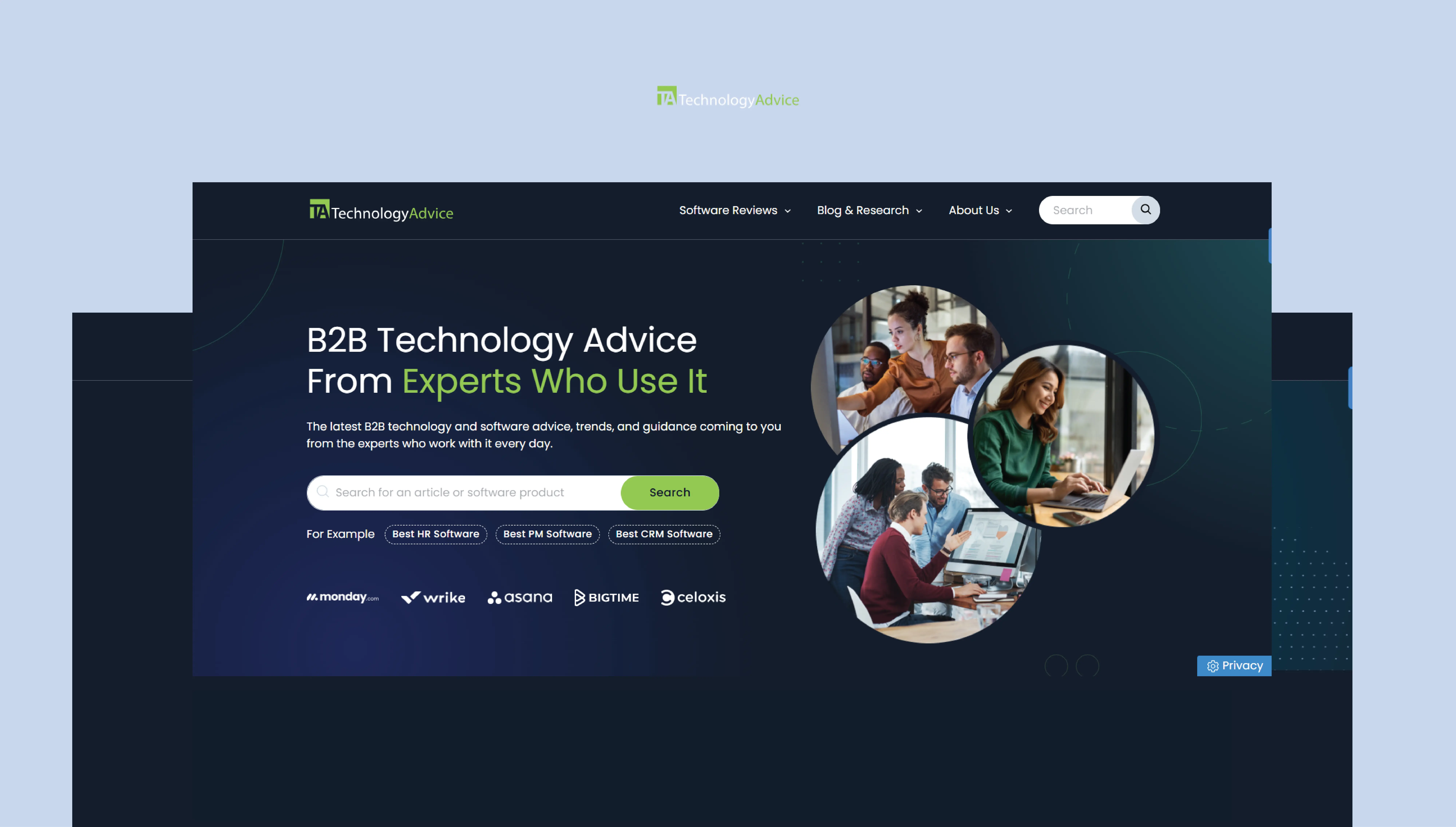 technologyadvice-hero-section